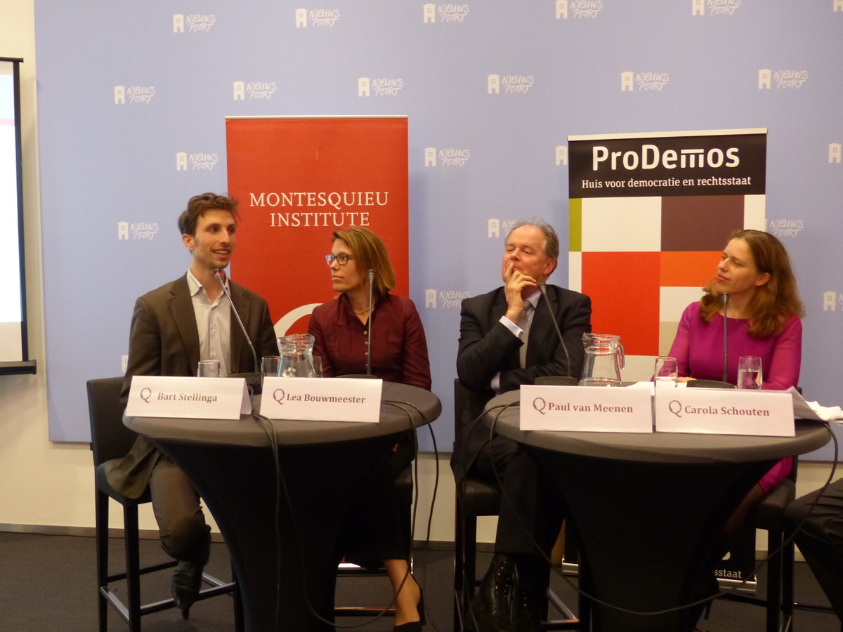 Bart Stellinga, Lea Bouwmeester, Paul van Meenen and Carola Schouten