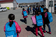 Kinderen met UNICEF-rugzakken in vluchtelingenkamp Turkije