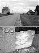 Estland weg en monument