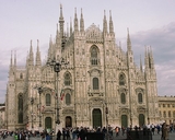 Milaan, Italie. De dom.