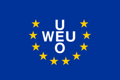 Vlag van de WEU - West-Europese Unie