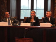 Mr. G.J. de Graaf, Maartje Joosten, Z.E. Dr. Janusz Józef Stánczyk