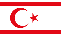 Vlag Noord Cyprus