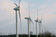 Windturbines in een windpark