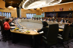 Commissie-Juncker in vergadering