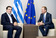 Griekse premier Tsipras en voorzitter Europese Raad Tusk