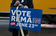 Bord met de tekst Vote Remain on June 23rd (stem tegen Brexit op 23 juni)