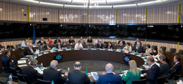 Commissie-Juncker in vergadering