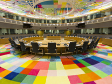 Vergaderzaal Europa gebouw