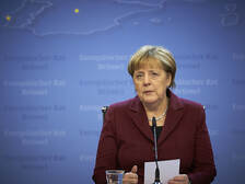 Angela Merkel op Europese Raad 15/12/2016