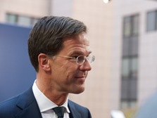 Mark Rutte bij Europese Raad