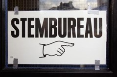 Richtingwijzer stembureau