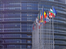 Vlaggen voor het Europees Parlement