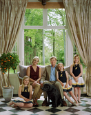 Willem-Alexander, Maxima en hun dochters - Foto Rineke Dijkstra