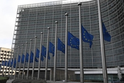 European Commission's flags at half-mast following the serious flooding in Balearic ...
