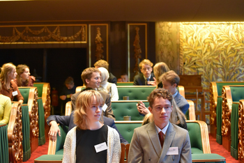 Foto's opening in de Eerste Kamer 2019