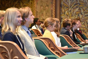 Foto's opening in de Eerste Kamer 2019