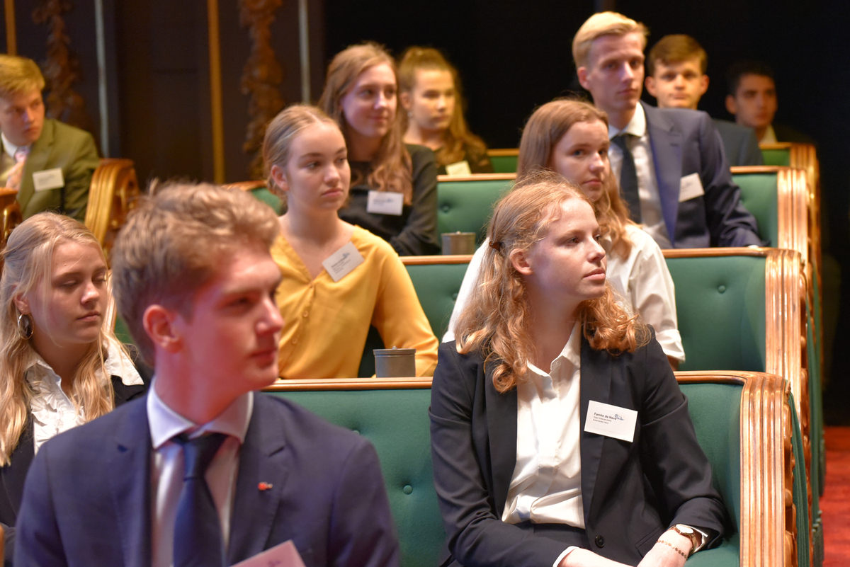 Foto's opening in de Eerste Kamer 2019