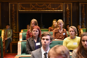 Foto's opening in de Eerste Kamer 2019