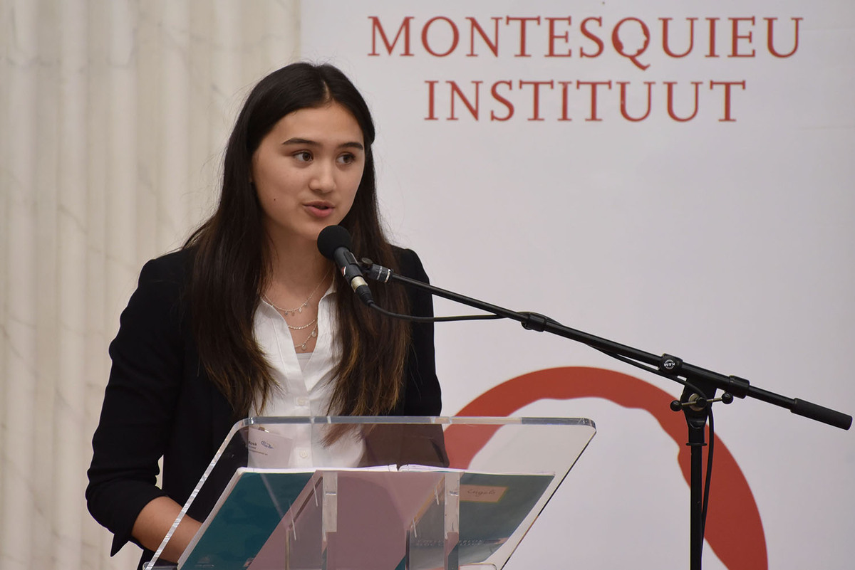 Foto's Eerste dag Algemene Vergaderingen van het Model European Parliament Nederland 2019