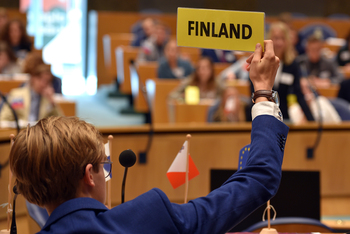 Foto's Tweede dag Algemene Vergaderingen van het Model European Parliament Nederland 2019