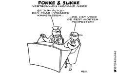 Fokke en Sukke vertrouwen niemand meer