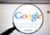 Google website met vergrootglas