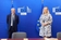 Sigrid Kaag, on the right, and Paolo Gentiloni
