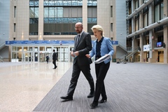 Charles Michel, Ursula von der Leyen