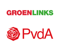 Logo GroenLinks en PvdA