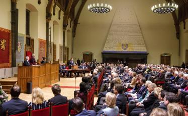 Verenigde Vergadering bijeen in Ridderzaal